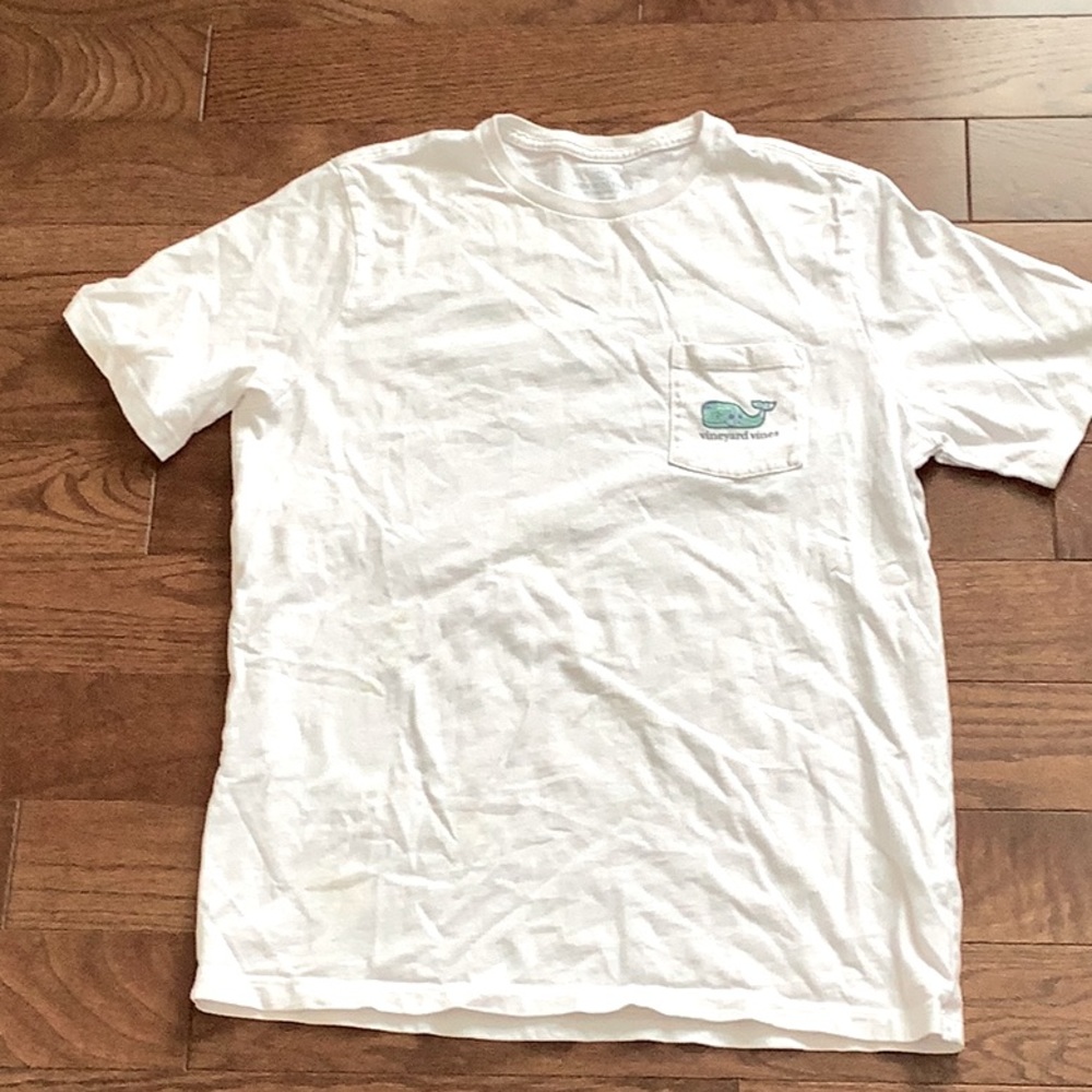 Vineyard Vines Sailboat Whale Pocket Tee